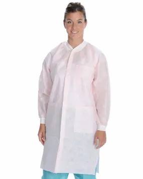 (10/Pack) Valumax Heavy Weight Knee Length Disposable Lab Coats - Neutral Colors