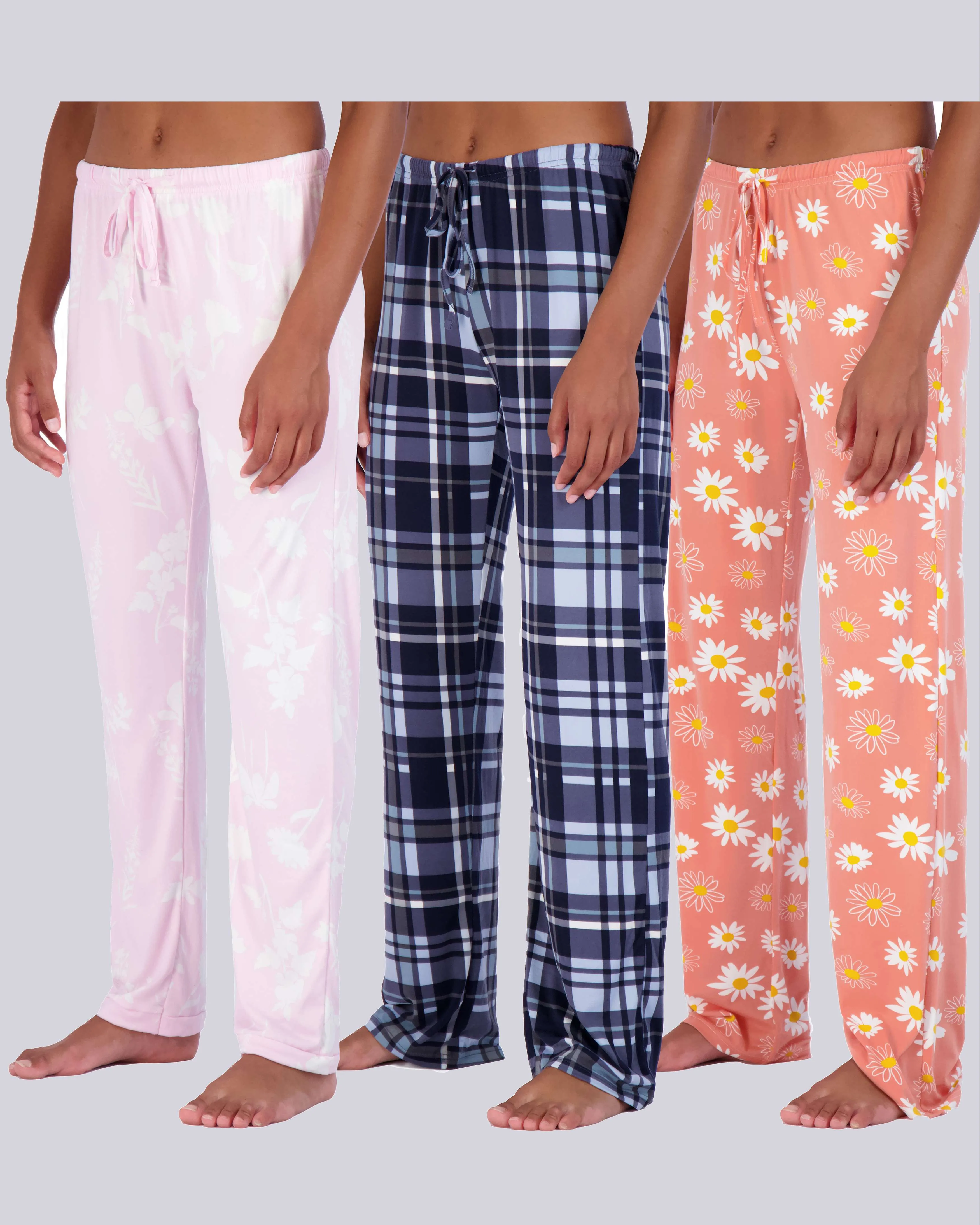 3 Pack: Womens Fleece Pajama Pants
