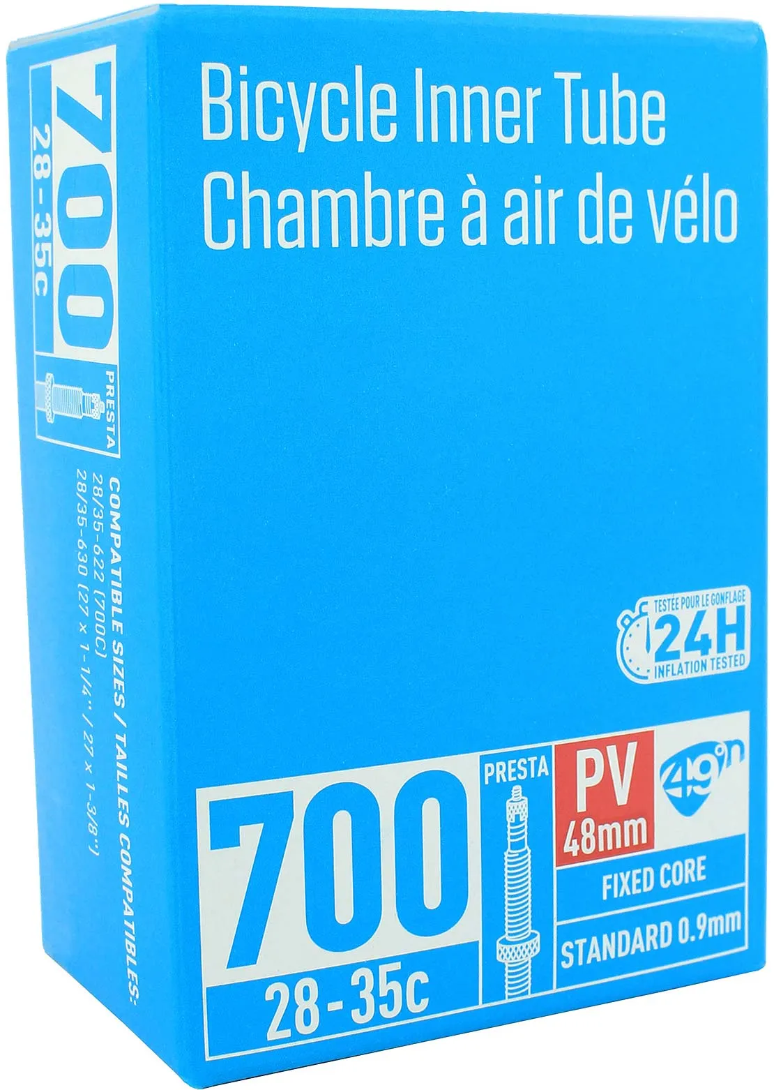 49N STD 700C x 28-35MM P/V48 Tube