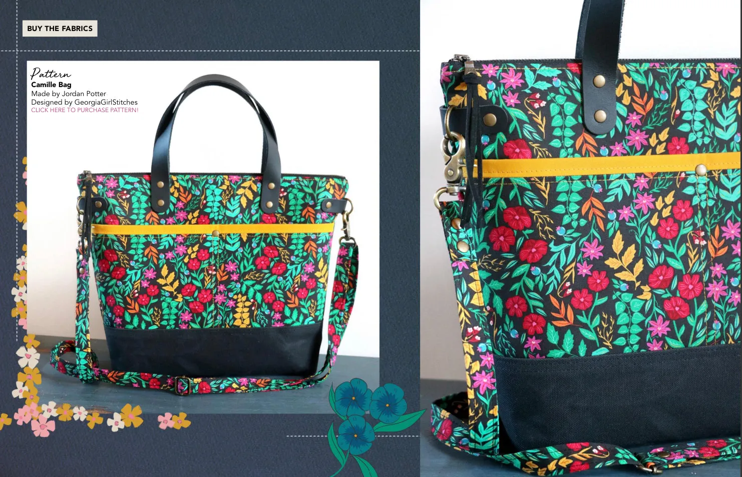 Art Gallery Fabrics - Luminous Floriculture Cotton from Flower Society