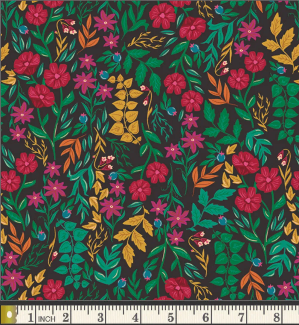 Art Gallery Fabrics - Luminous Floriculture Cotton from Flower Society