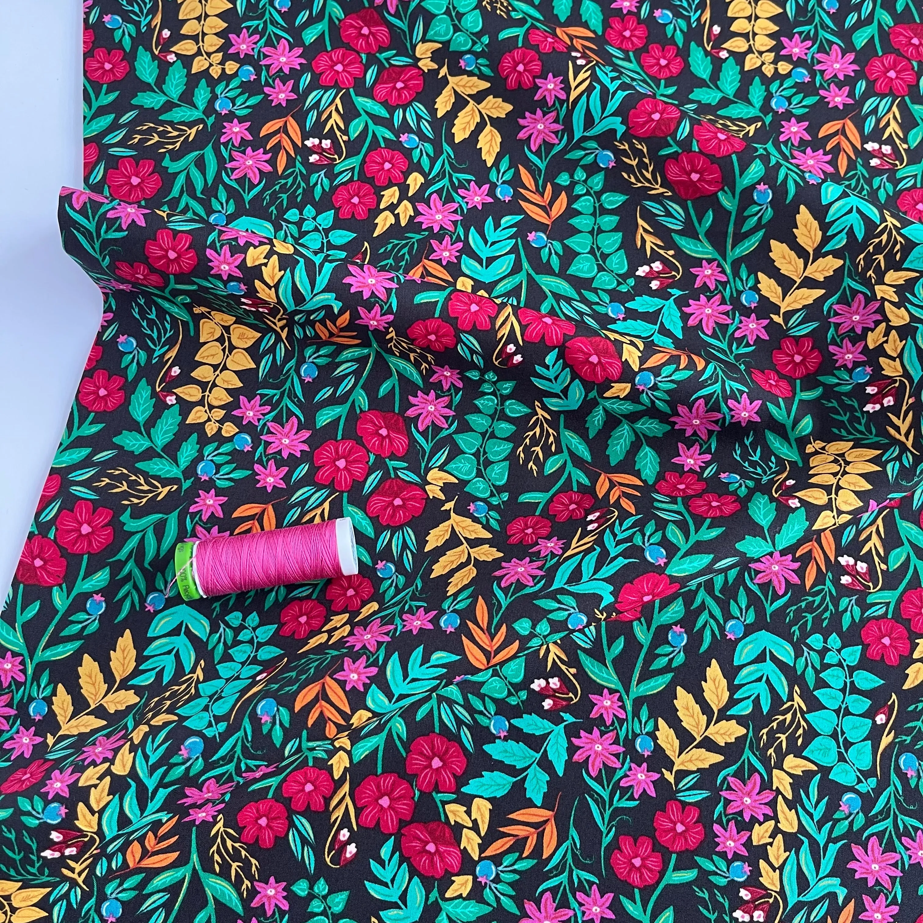 Art Gallery Fabrics - Luminous Floriculture Cotton from Flower Society