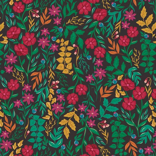 Art Gallery Fabrics - Luminous Floriculture Cotton from Flower Society