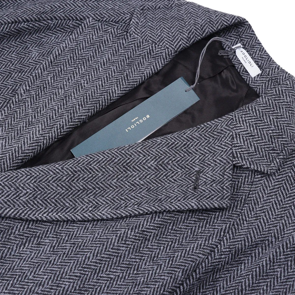 Boglioli Soft-Constructed Wool Overcoat