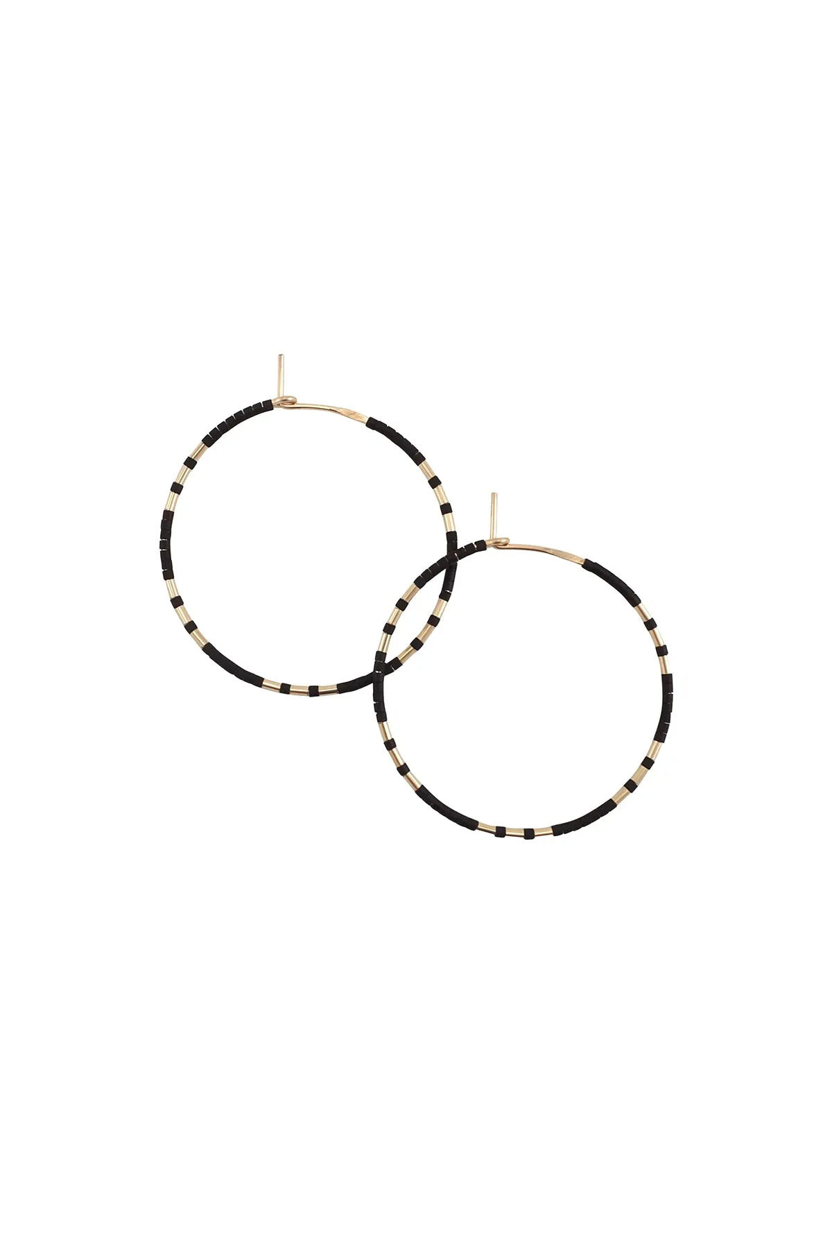 Chaldene Earrings, Ink