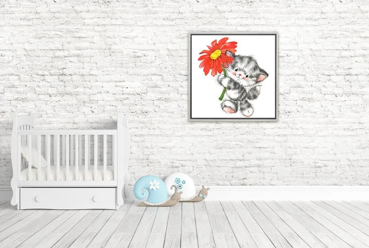 Cute Kitty | Canvas Art Print