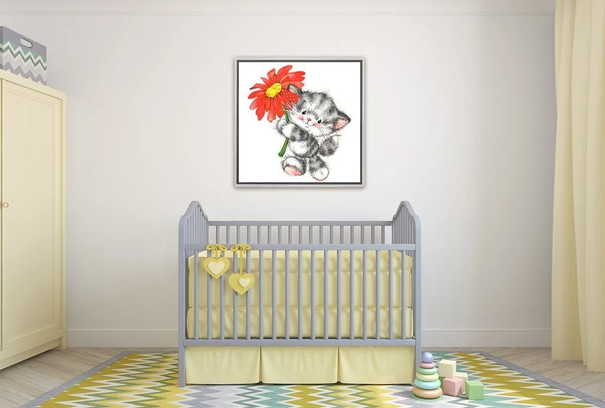 Cute Kitty | Canvas Art Print