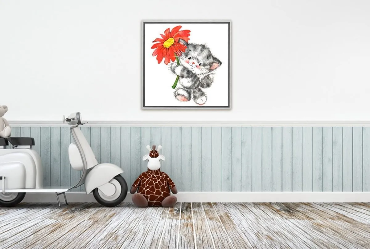 Cute Kitty | Canvas Art Print