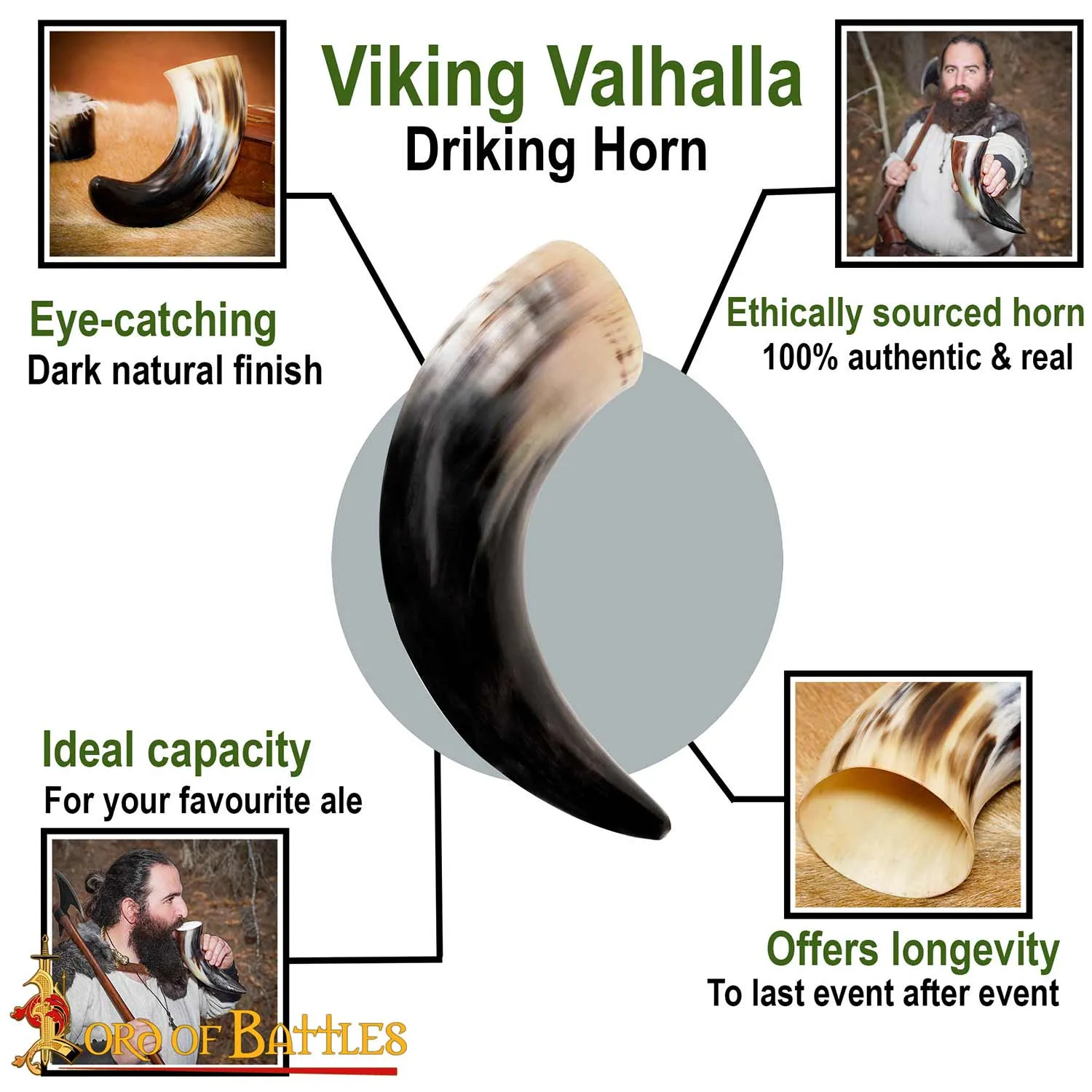 Drinking Horns Medium