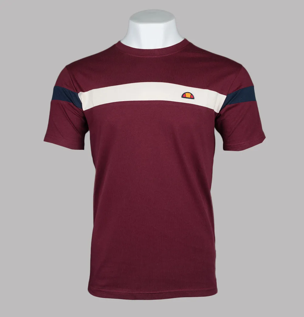 Ellesse Caserio T-Shirt Burgundy