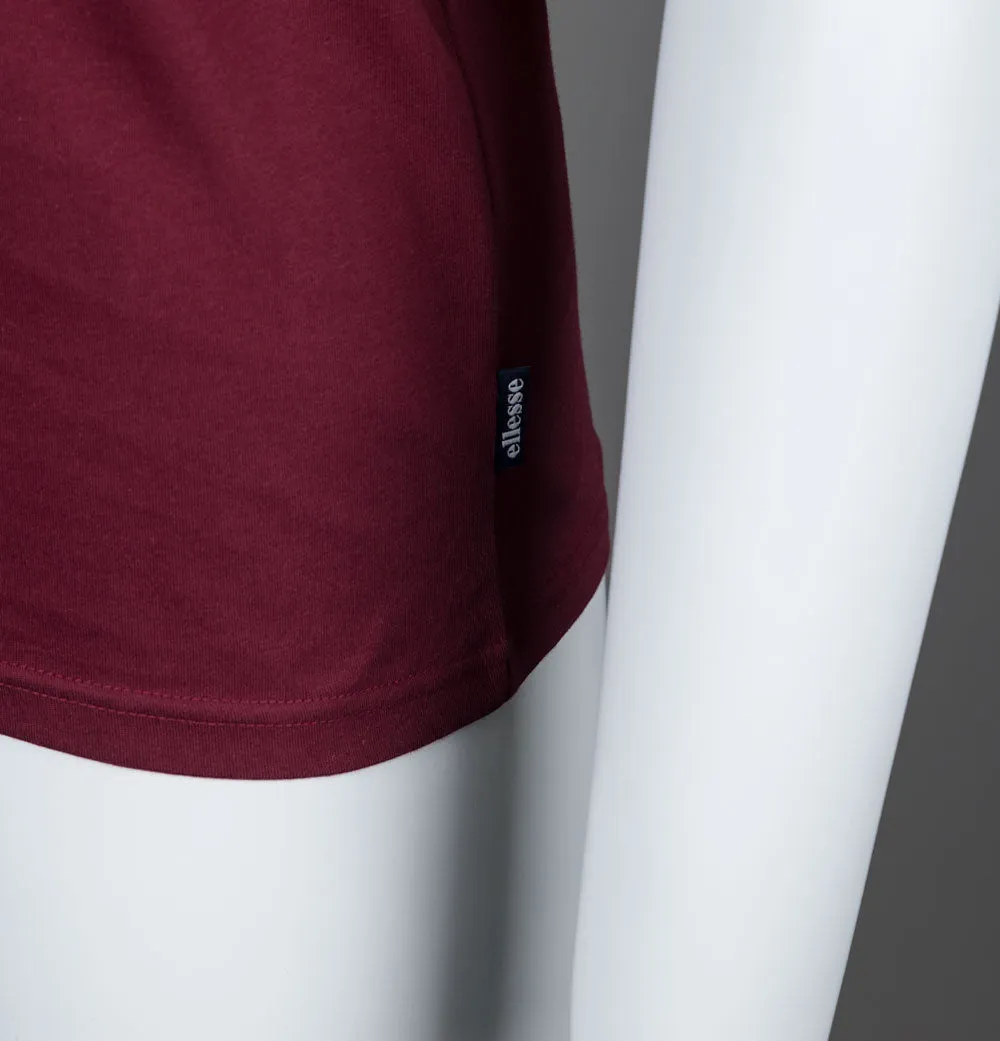Ellesse Caserio T-Shirt Burgundy