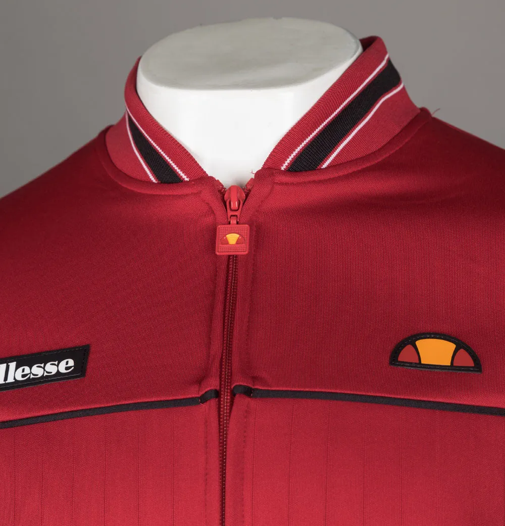 Ellesse Tommie Track Top Dark Red