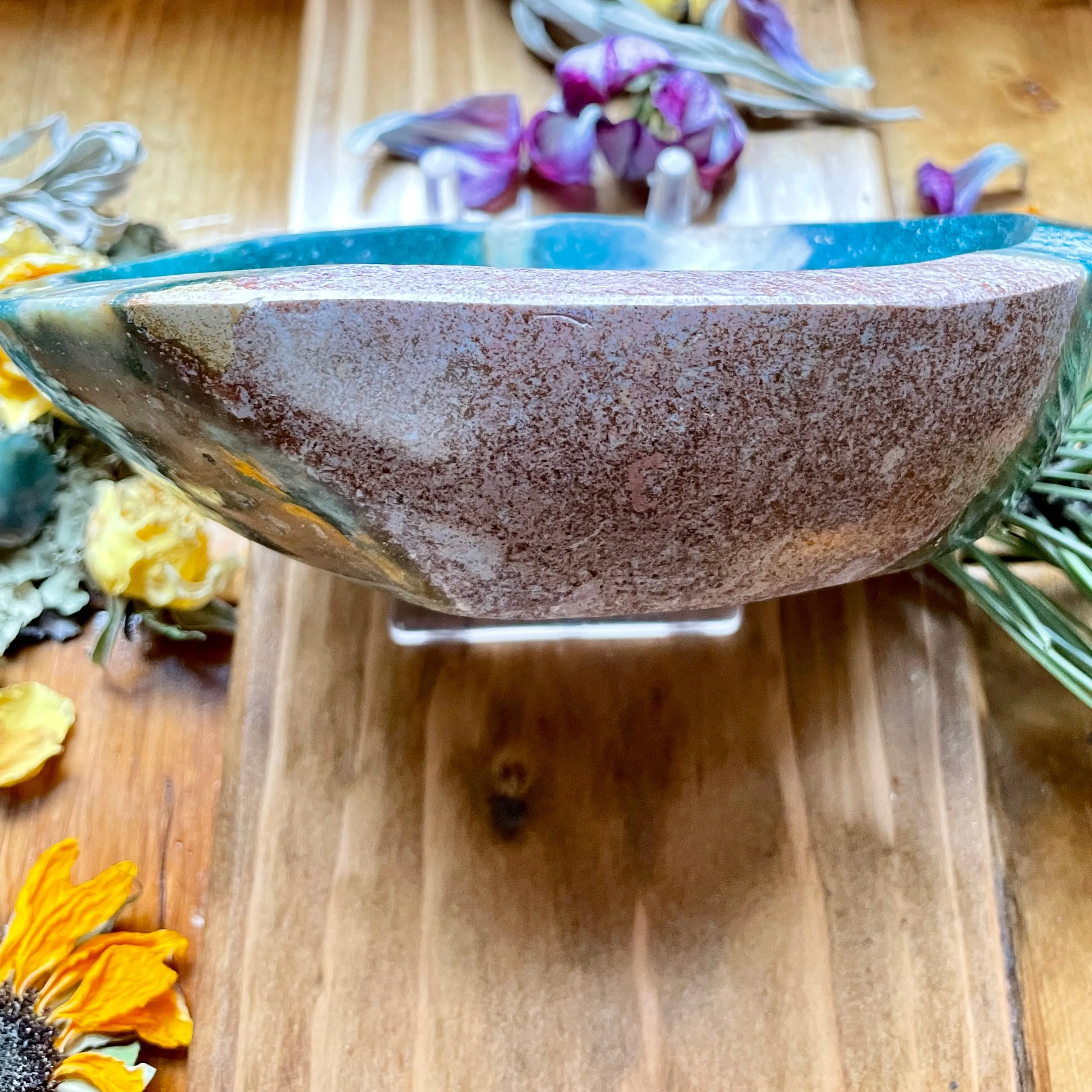 Emerald Cove Jasper Dish