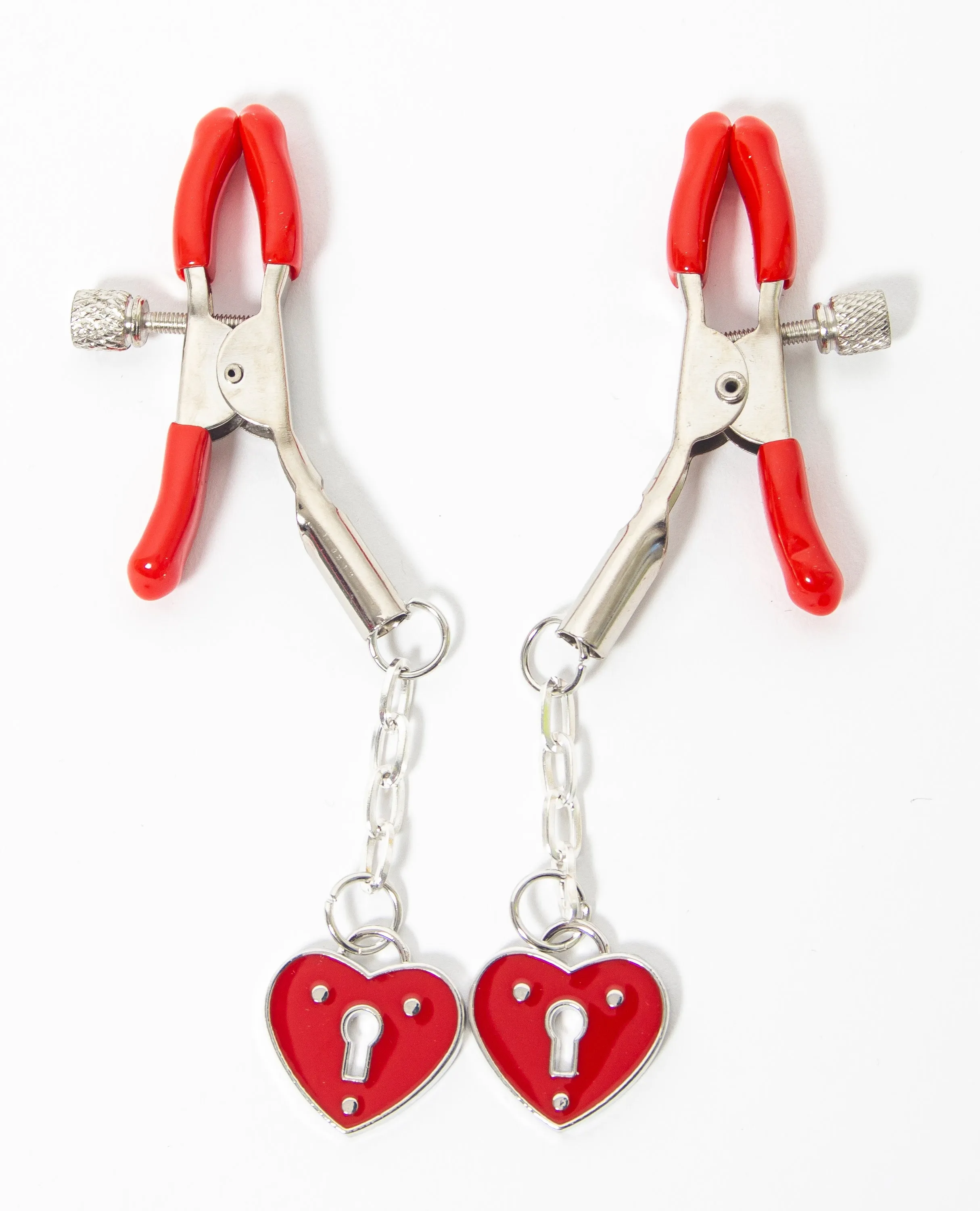 HEART CHARM CLAMPS