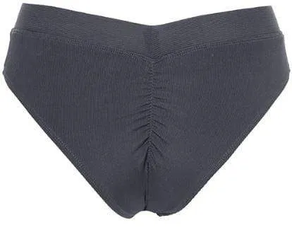 Hills Bottoms Ribbed Dark Grey