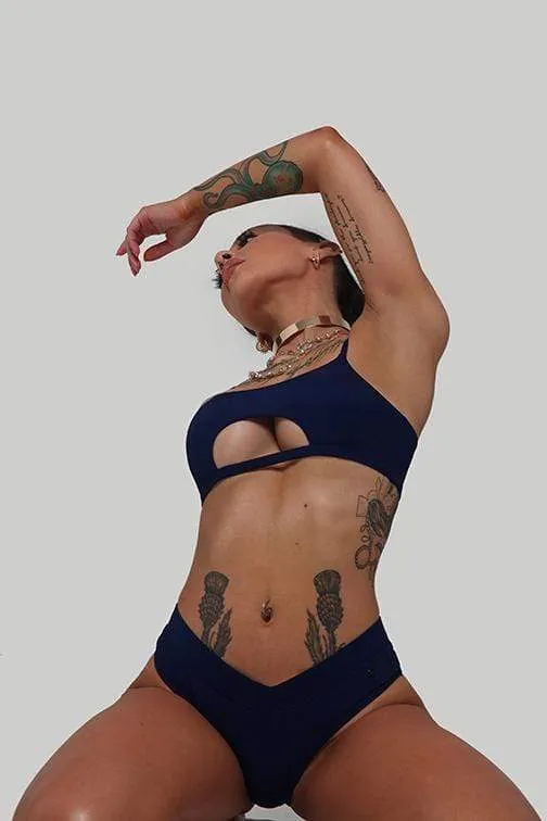 Hills Bottoms Ribbed Navy
