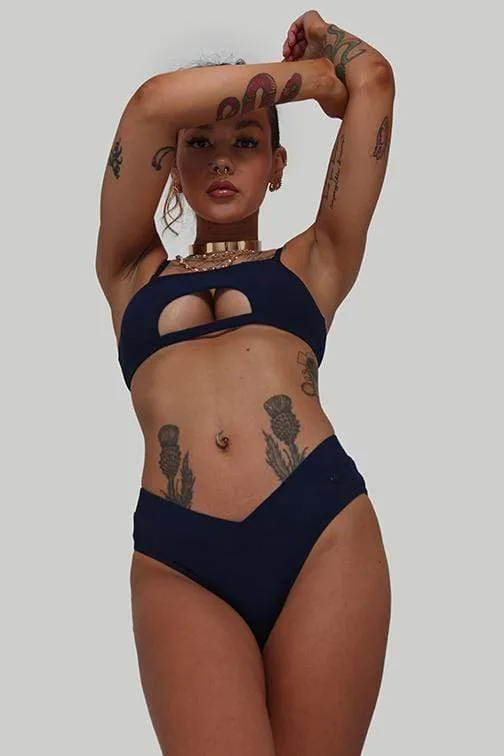 Hills Bottoms Ribbed Navy