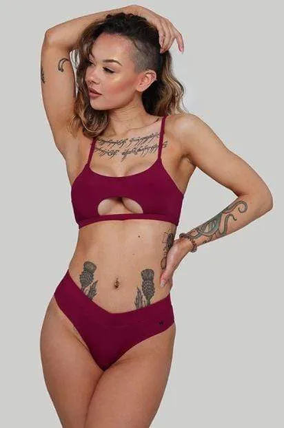 Hills Bottoms Ribbed Plum