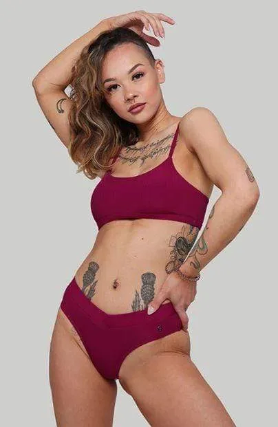 Hills Bottoms Ribbed Plum