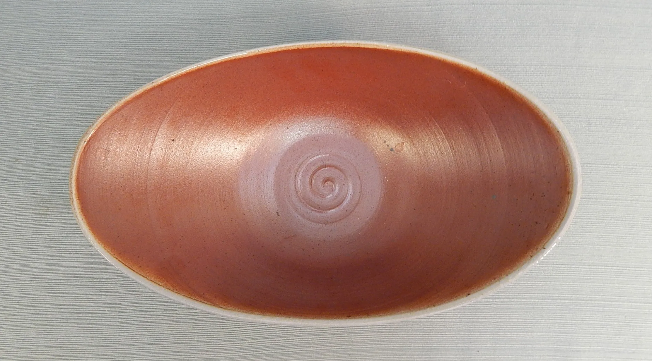 Iridescent Handmade Pottery Bowl