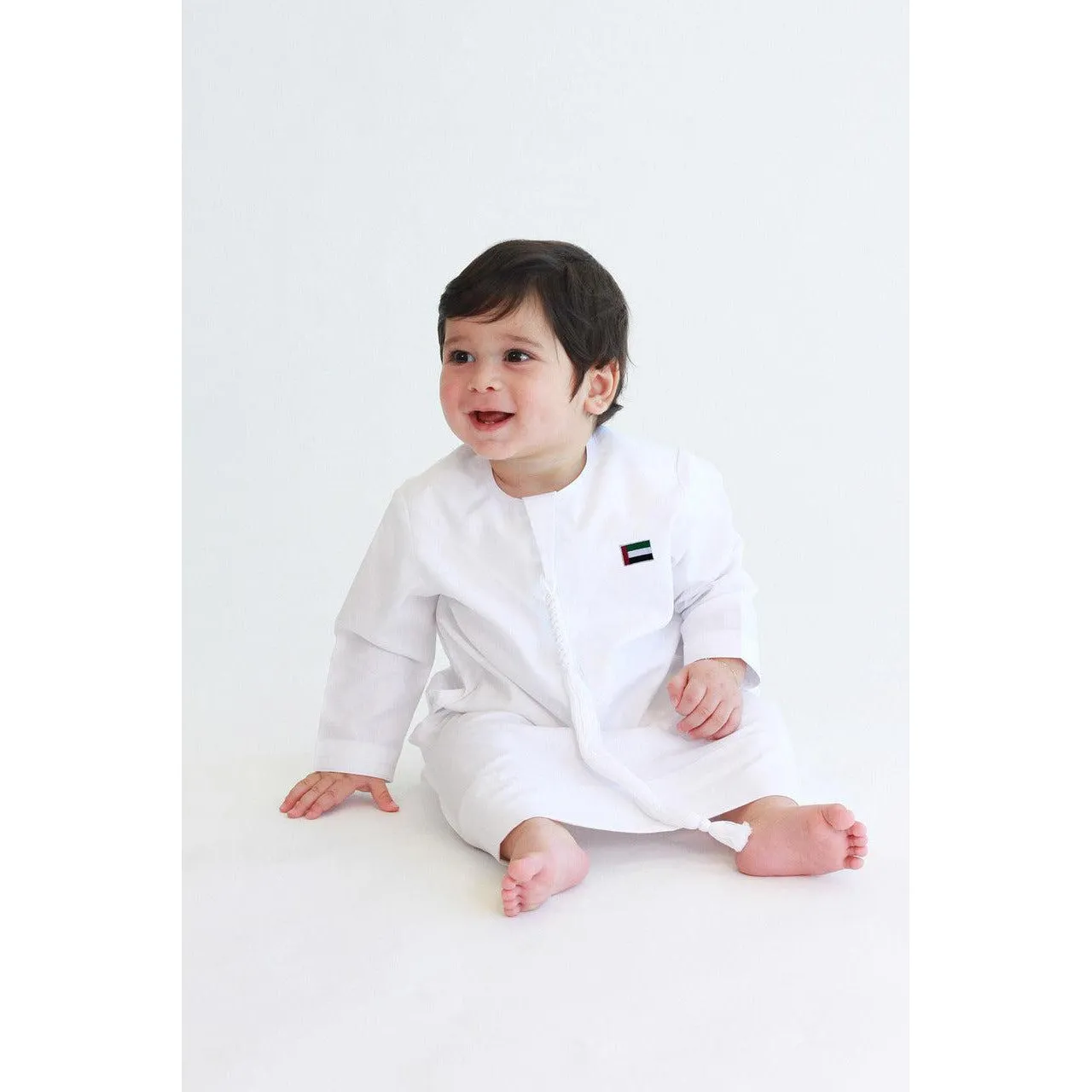 Limited UAE Flag Edition: Kandora - White