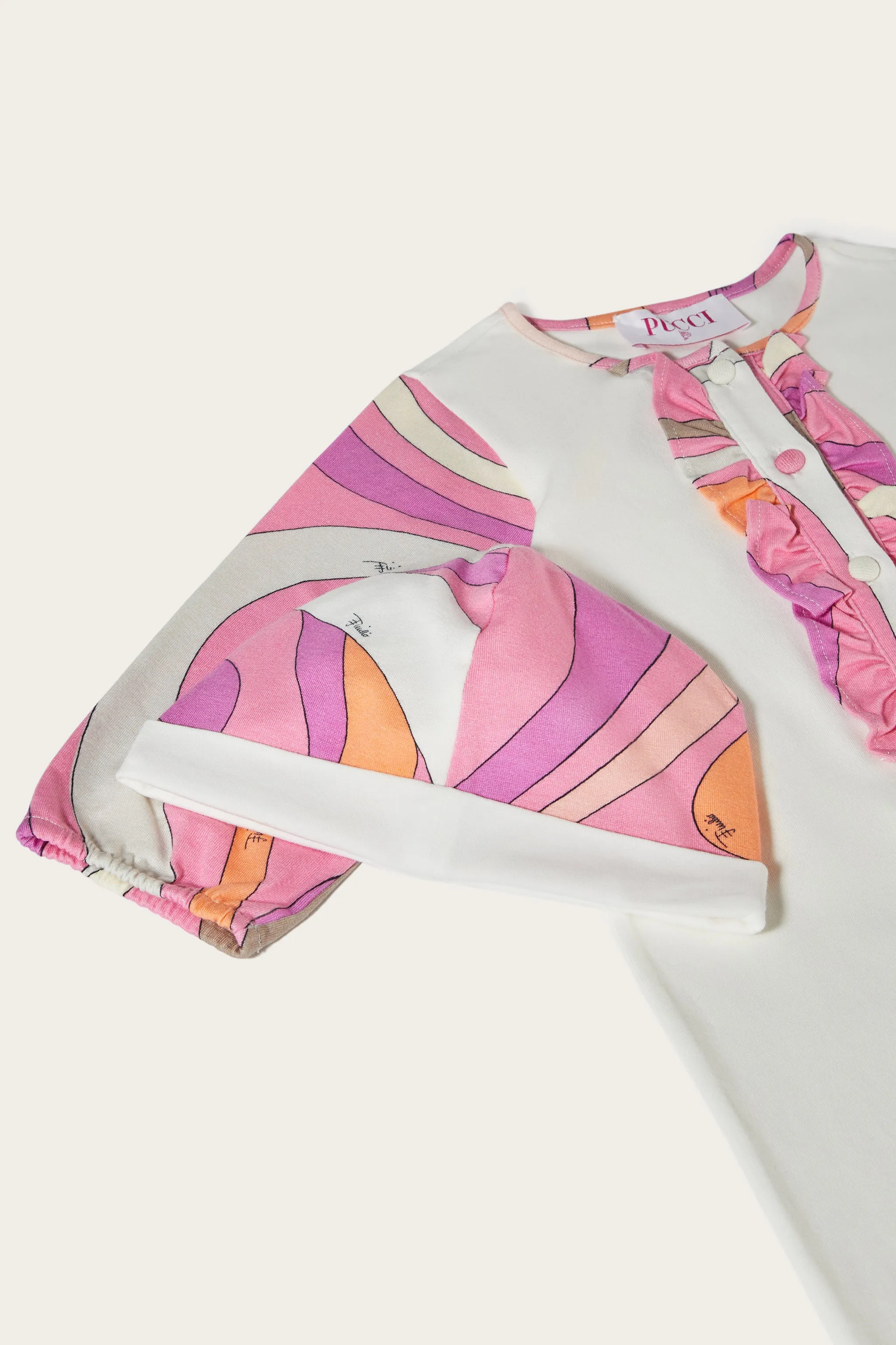 Marmo-Print Babygrow Set