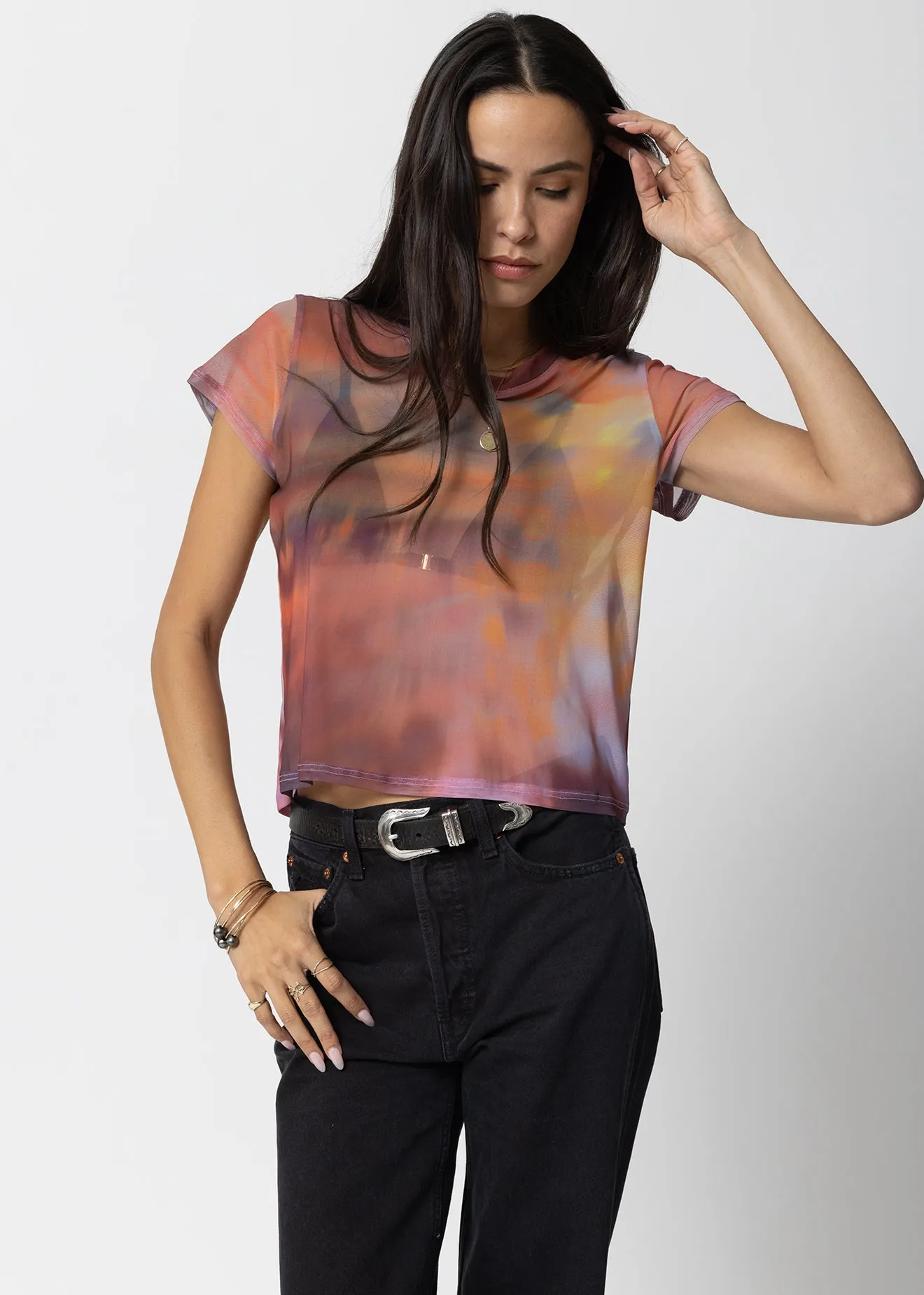MESH BABY TEE
