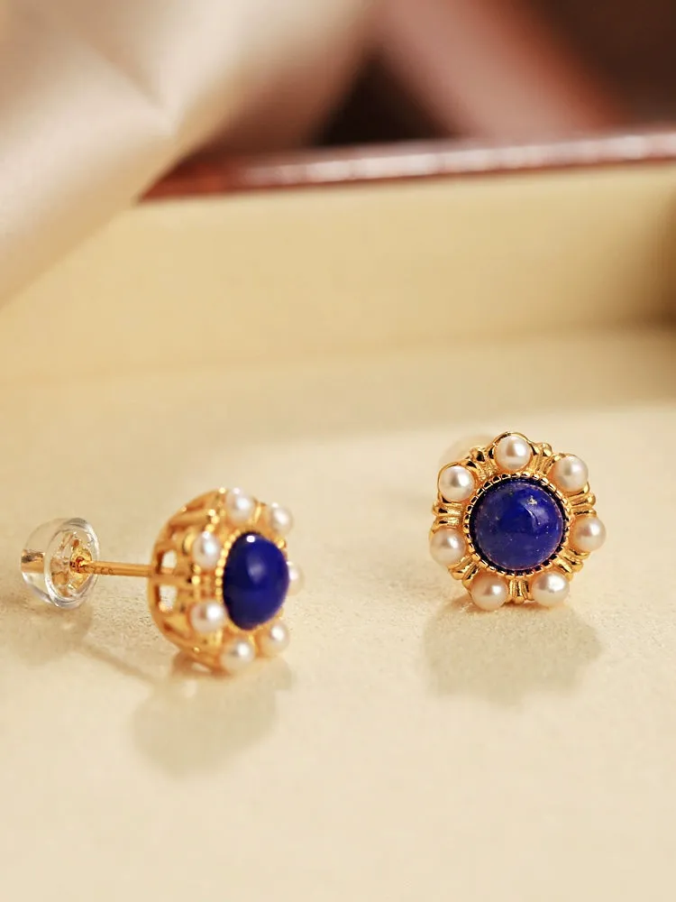 Pearl Earrings: Night