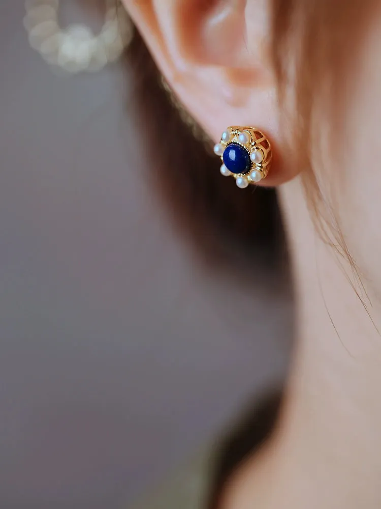 Pearl Earrings: Night