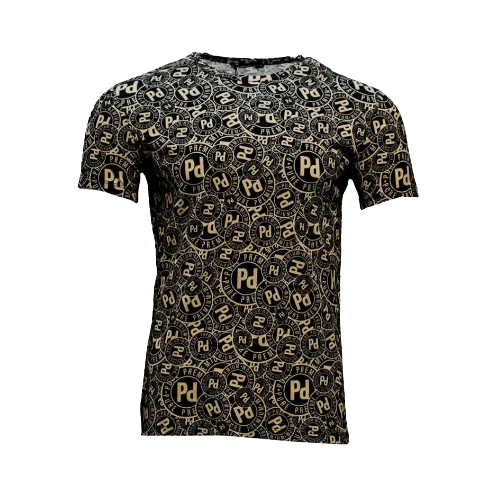 PURE PREMIUM COIN SS TEE BLK
